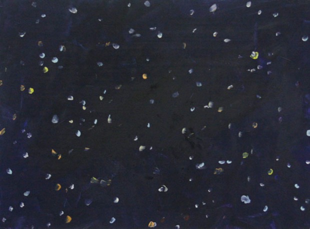 "Stars", oil on board, 30 X 22 cm, 2013